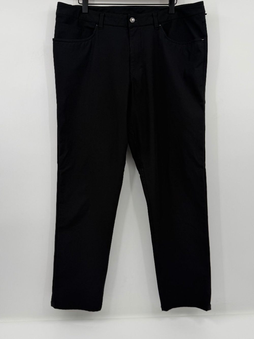 Lululemon Pants Men 36 Black ABC Classic Fit 5 Pocket Warpstreme Stretch Trouser